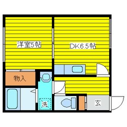 メゾンエクレーレ北26条の物件間取画像